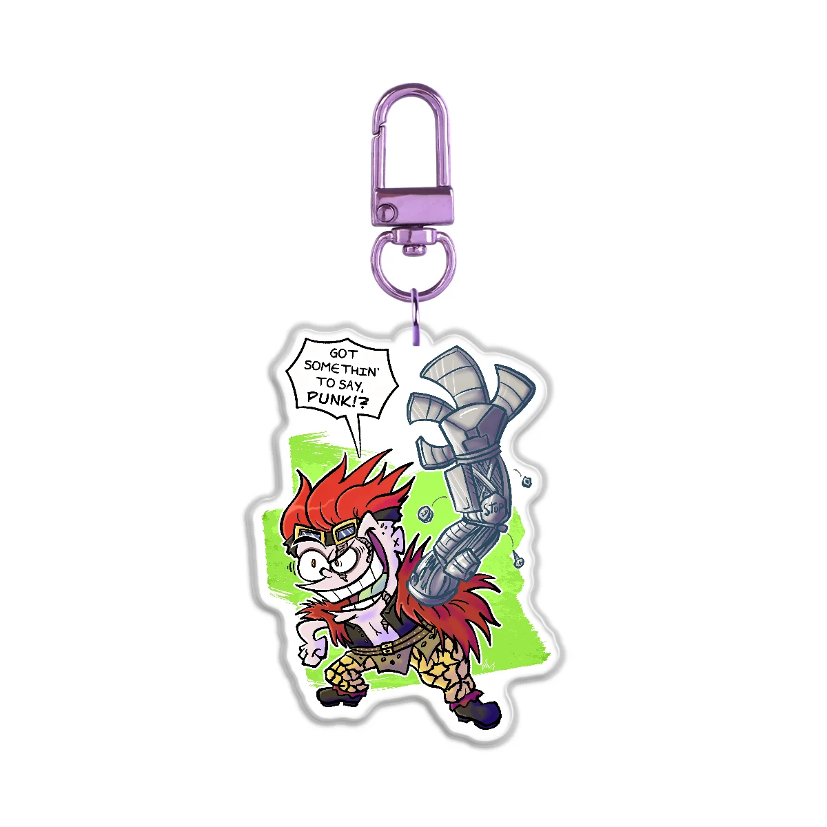 Junk Punk Eddy - Key Charm