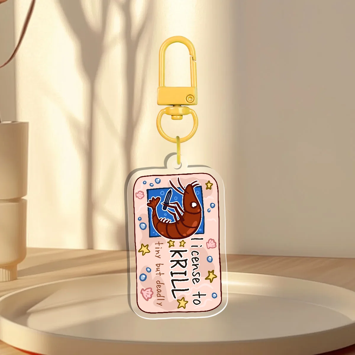 License to Krill - Acrylic Keychain