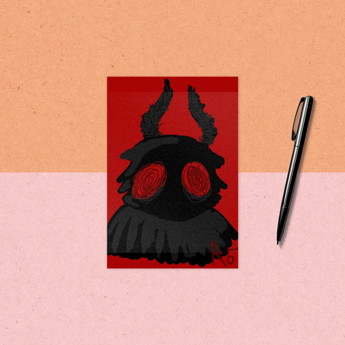 Mothman print