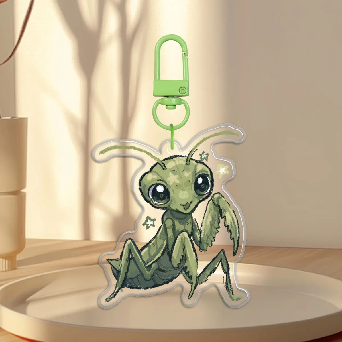 🦗Praying Mantis Acrylic Keychain🦗