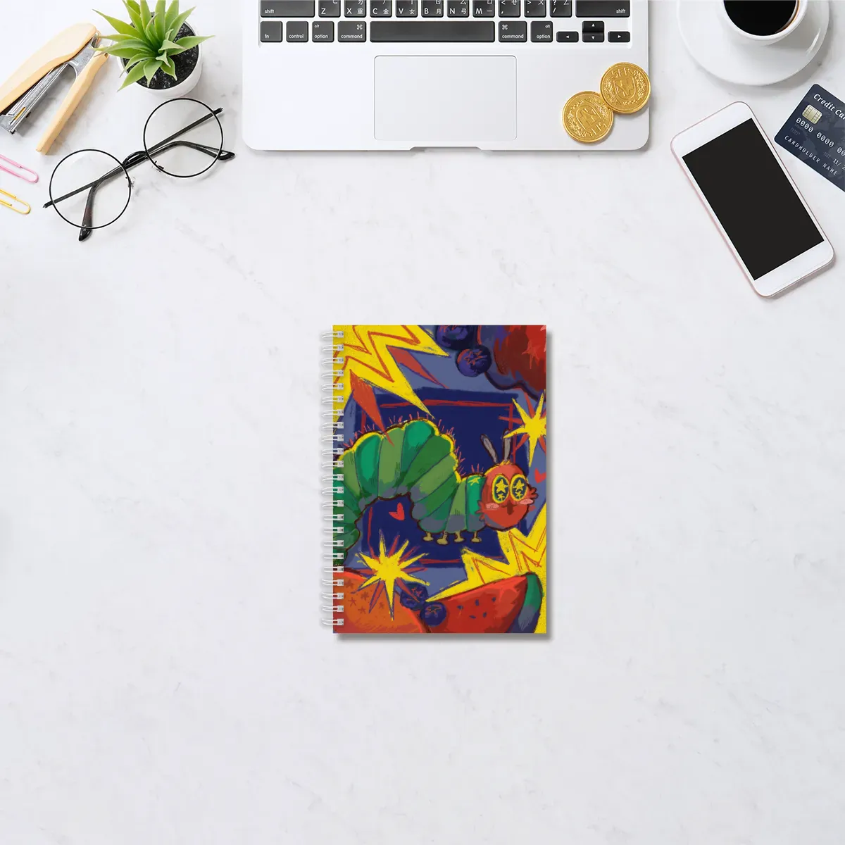 🐛 Hungry Caterpillar Notebook