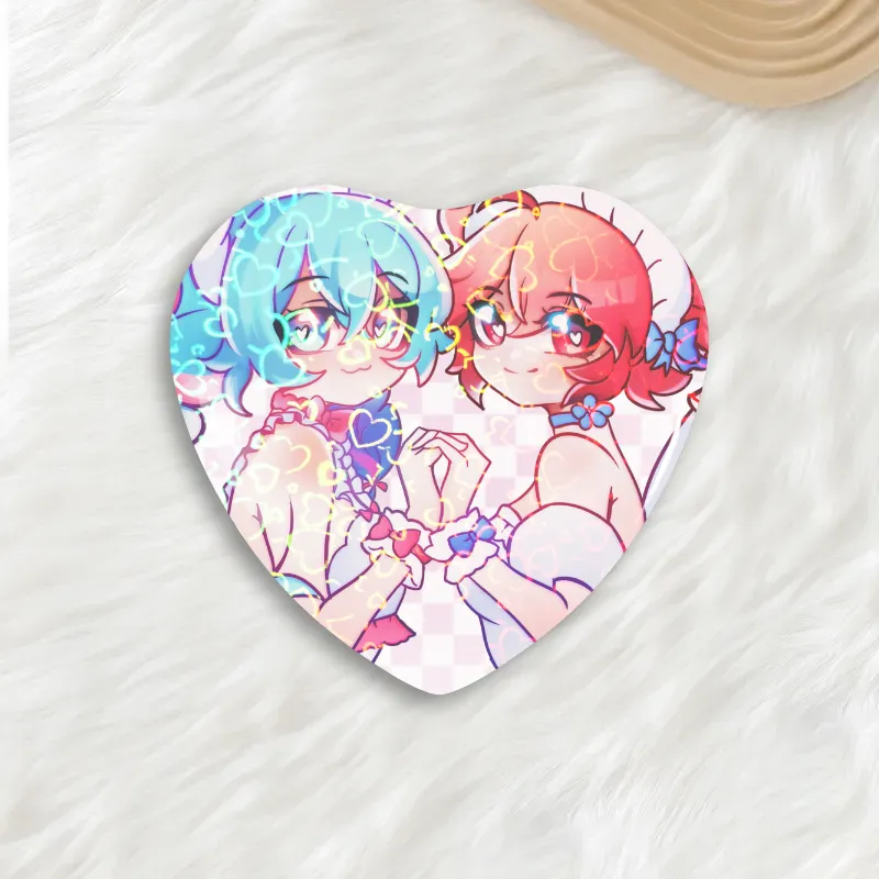 Kawaii 100! Badge Miku x Teto