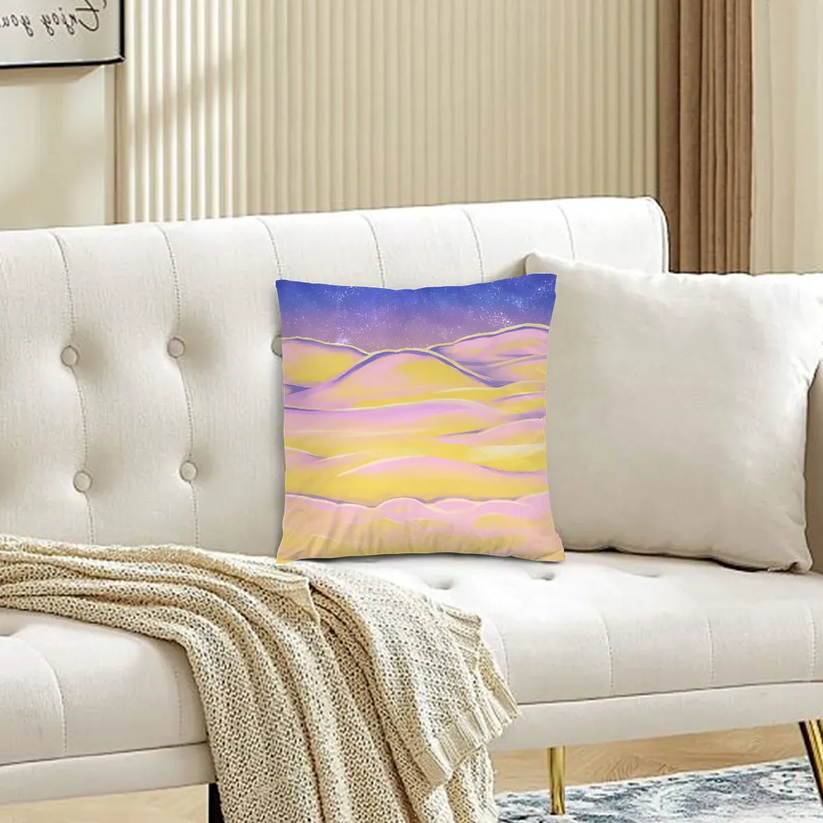 Atmosphaera Square Pillow Cover