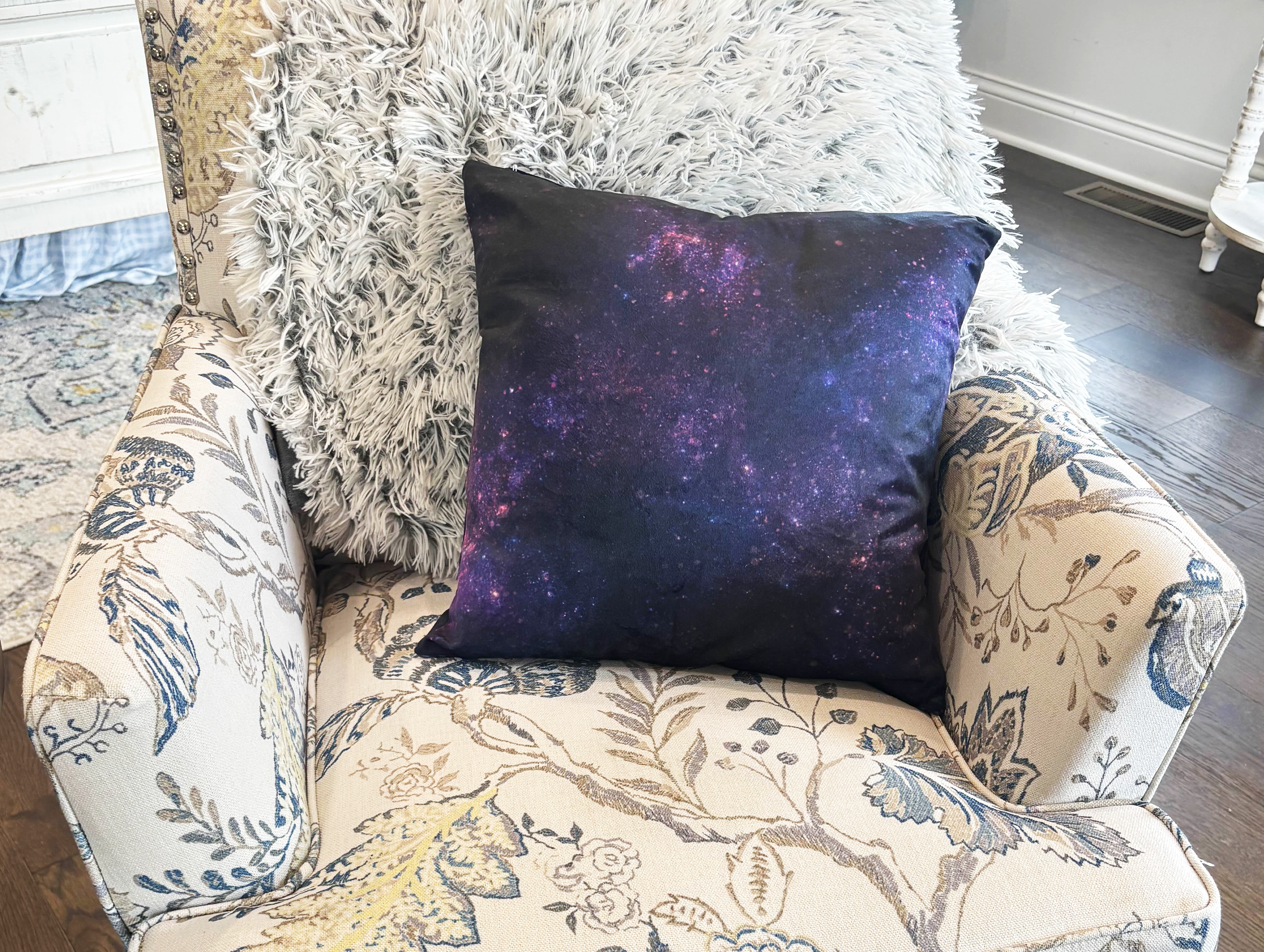 Starry Square Pillow Cover
