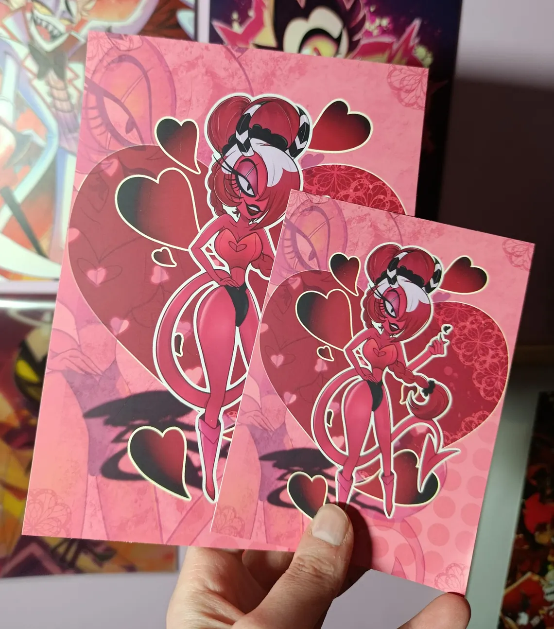 Valentines Sallie May Print A5 - (Helluva Boss Fanmerch)