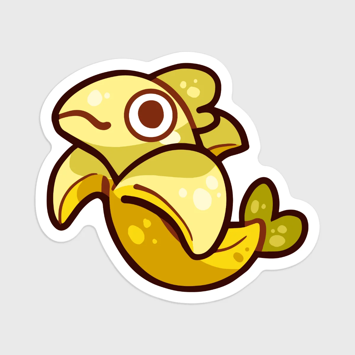 Banana feesh sticker