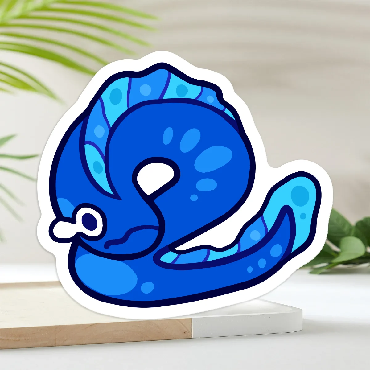 Scared eel stickers