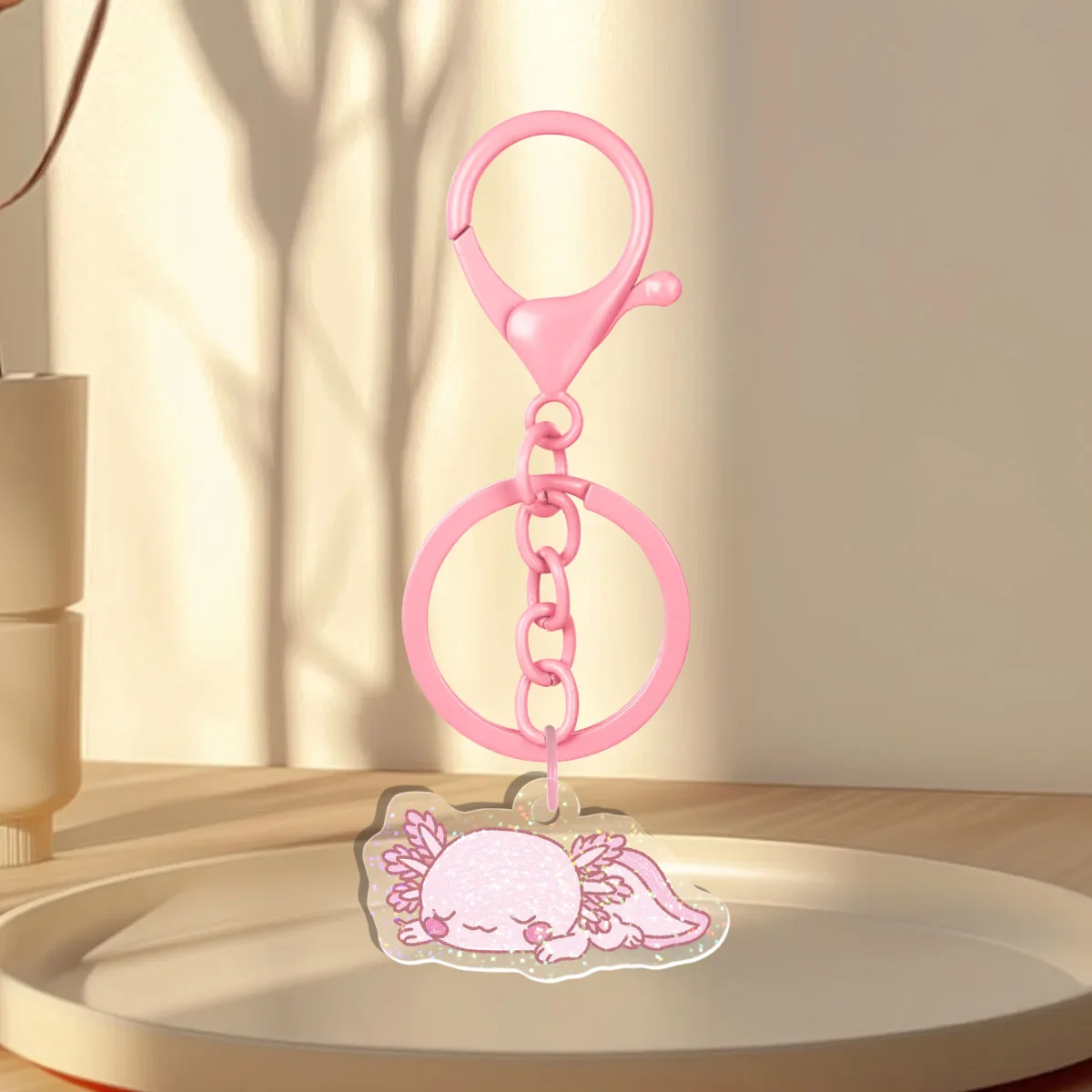 Sleepy Axolotl Charm