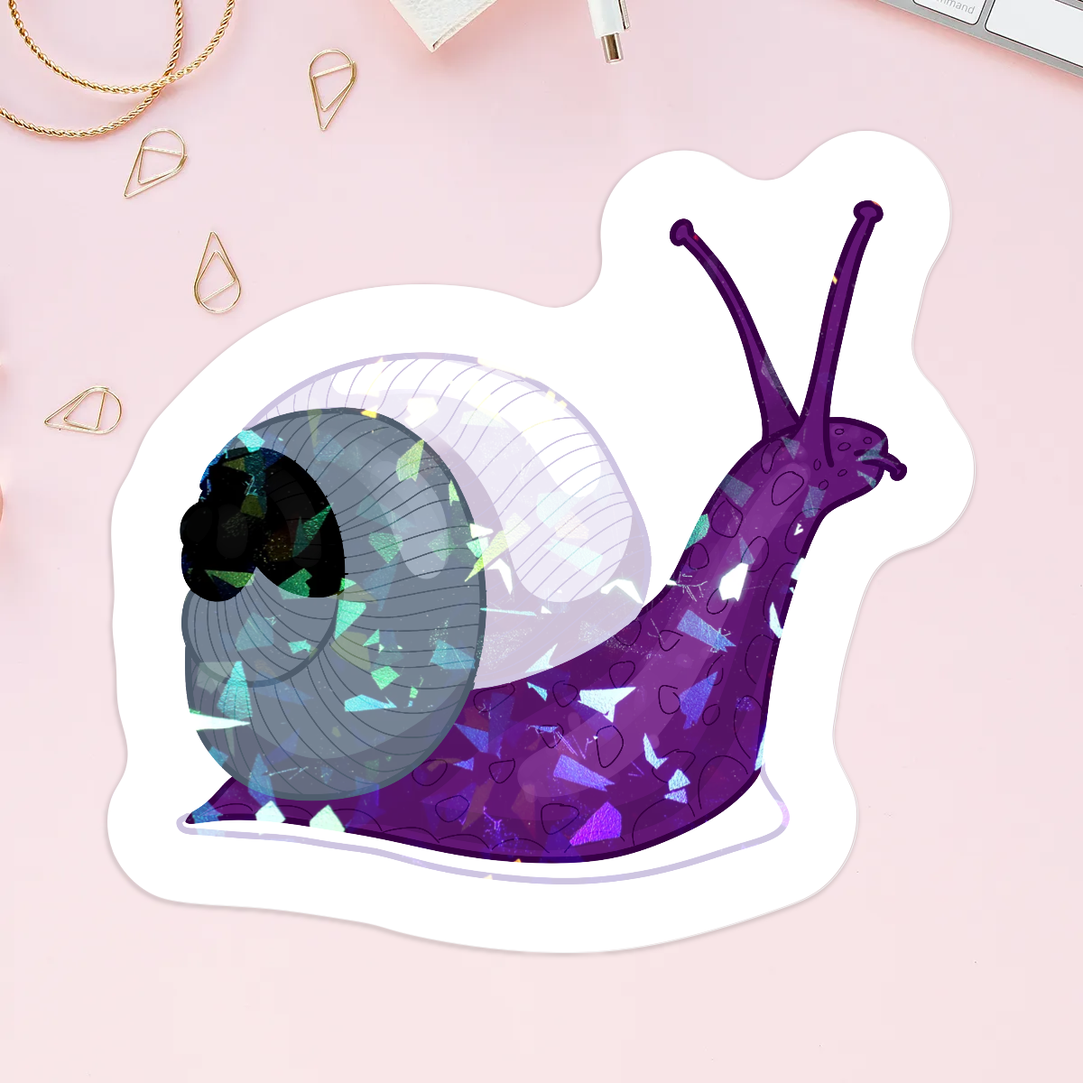 Asexual snail Stickers
