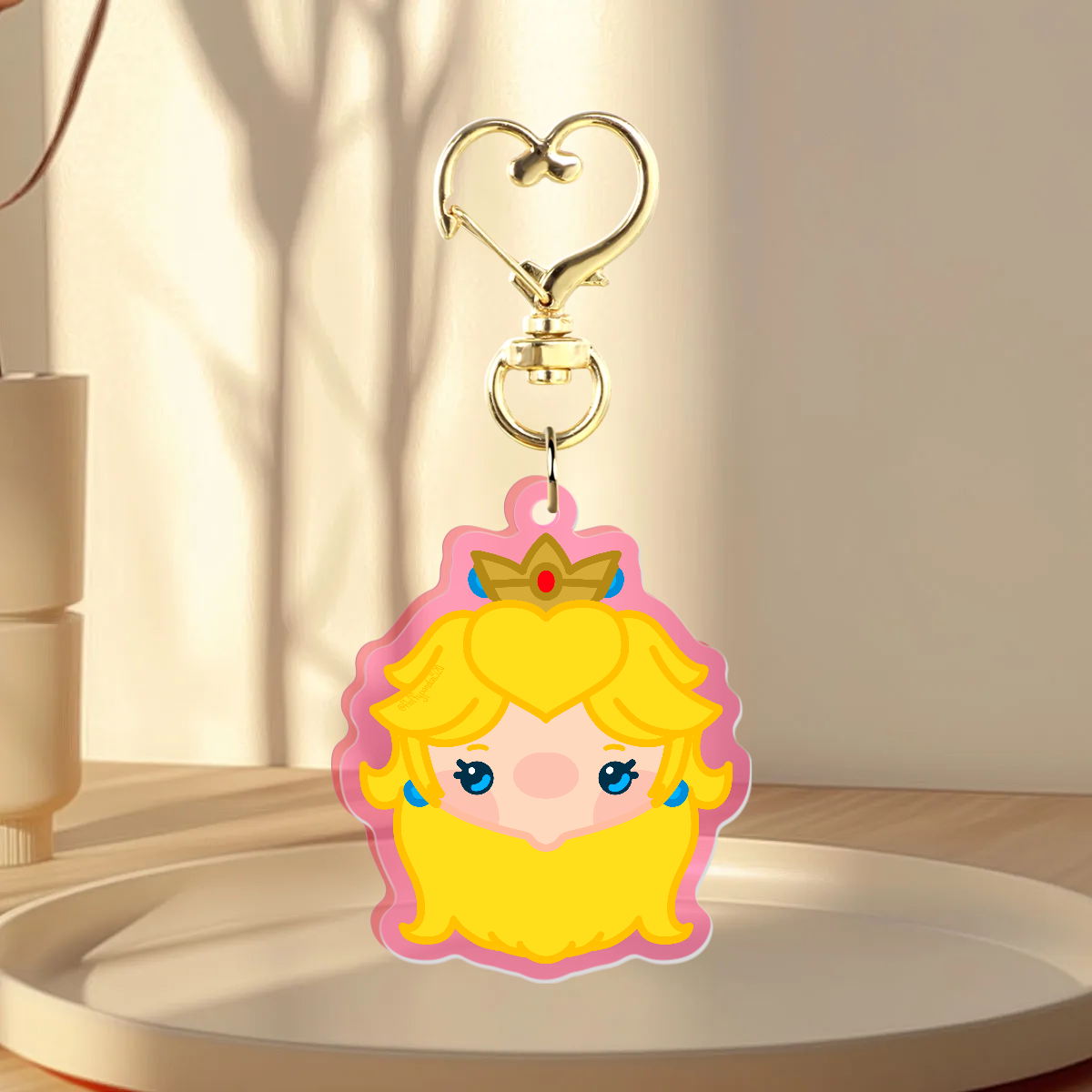 Princess Peach Charm
