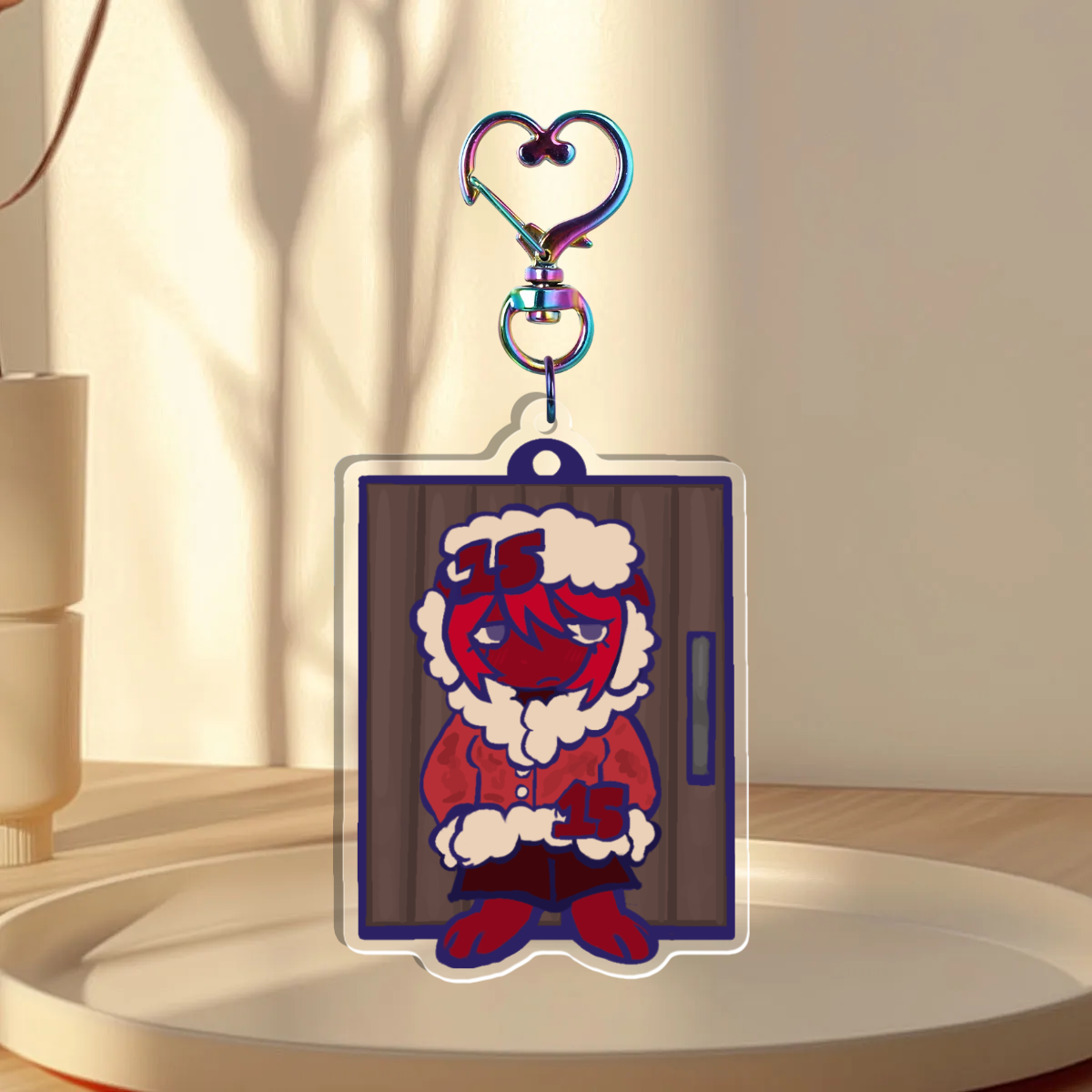 015 / ZeroFifteen BFDI XFOHV Clear Classic Acrylic Keychain