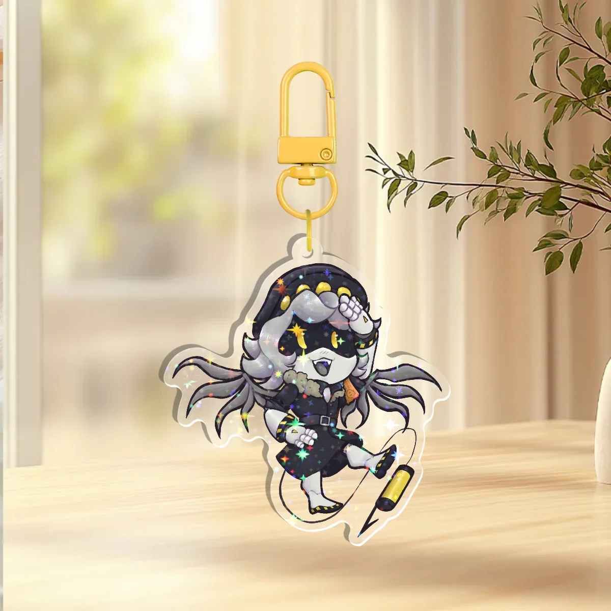 Murder Drones N Holographic Acrylic Keychain