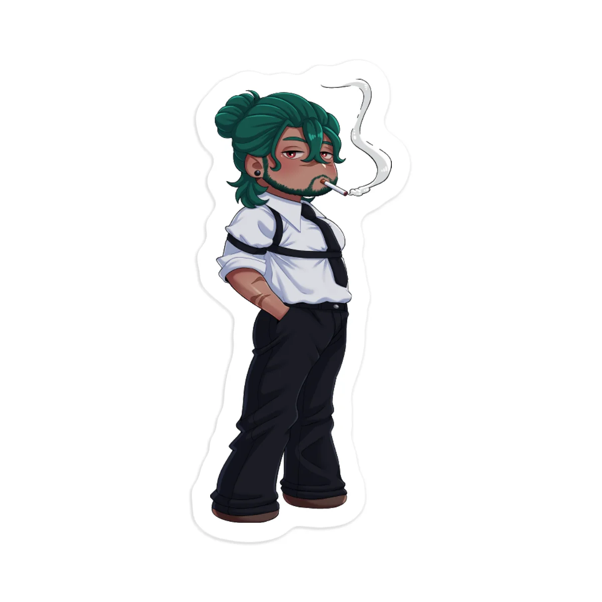 Kojiro AU Vinyl Stickers