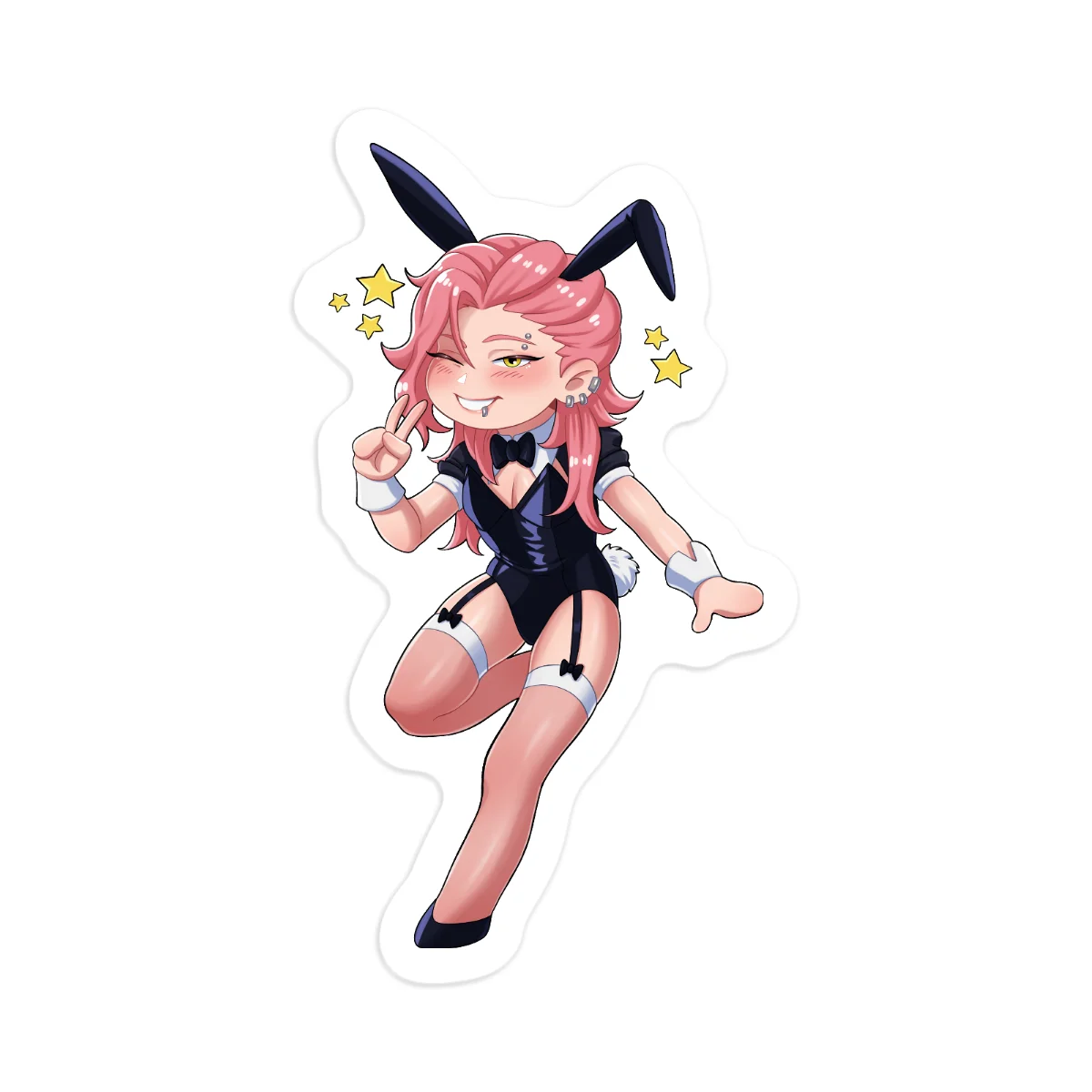 Kaoru AU Vinyl Stickers