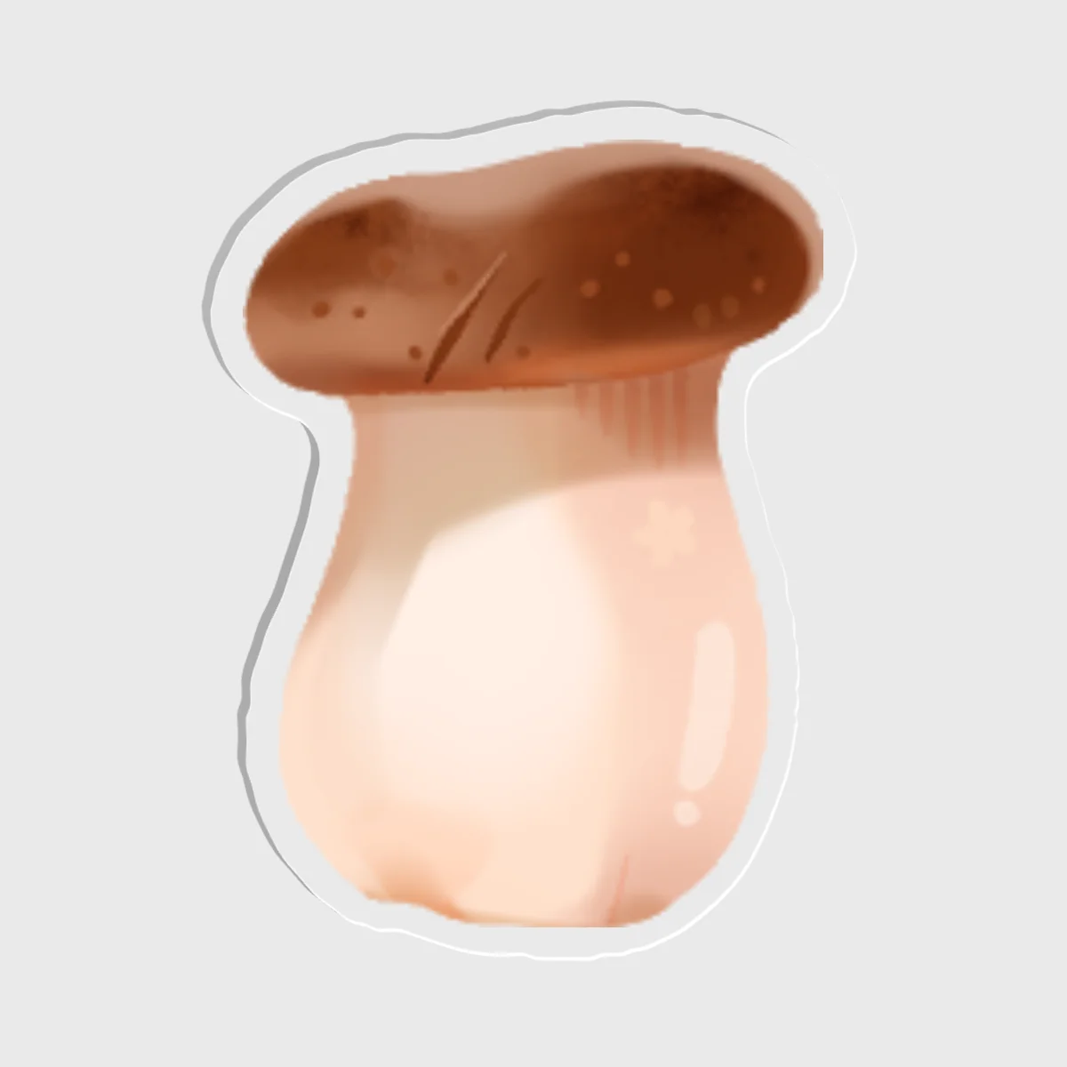 Trumpet Mushroom Magnet