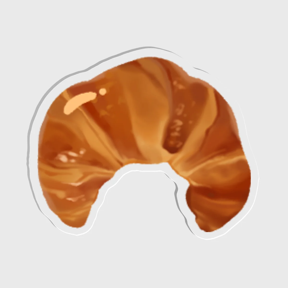 Croissant Magnet