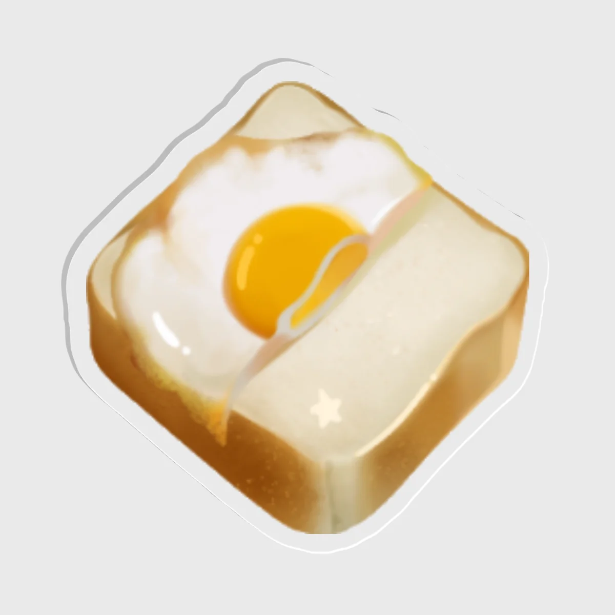 Egg Toast Magnet