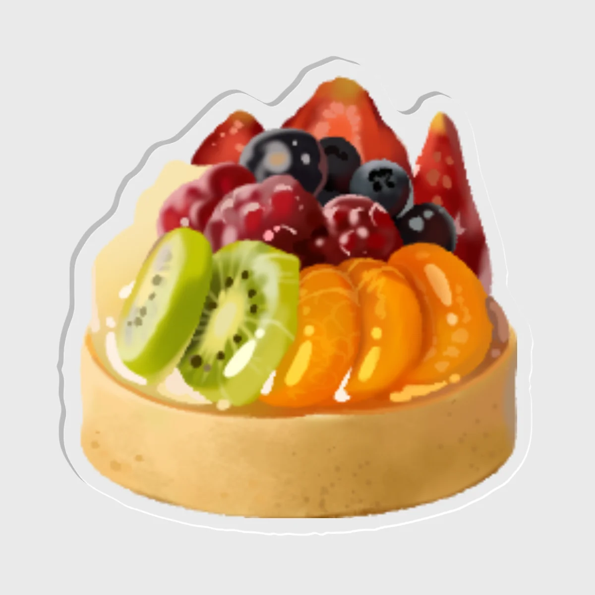 Fruit Tart Magnet