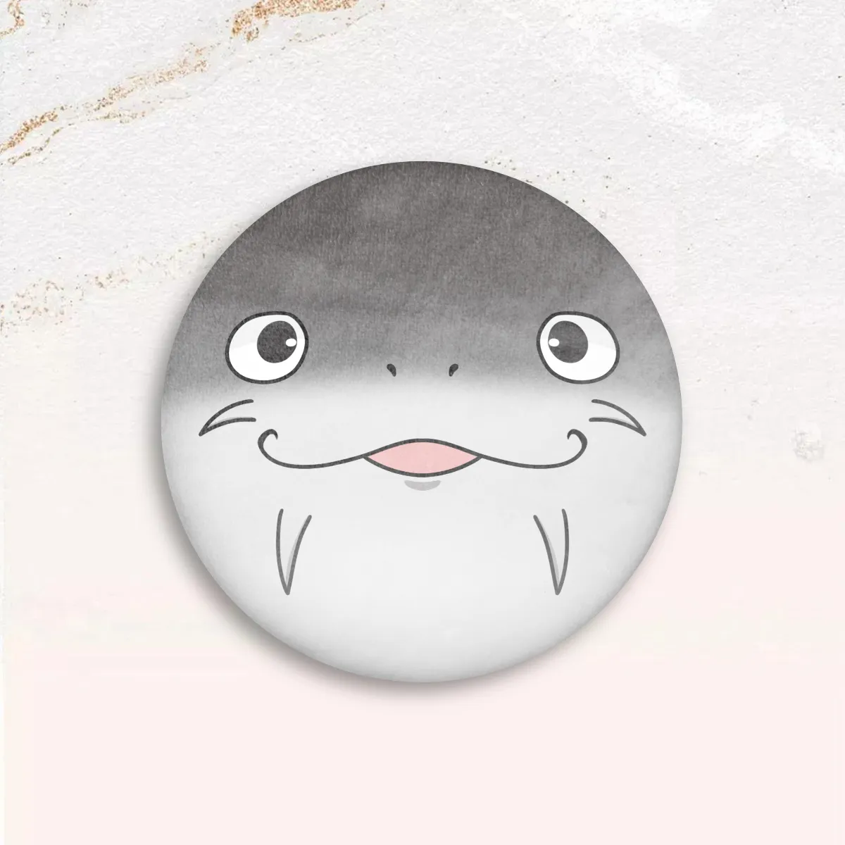 Namazu plush button