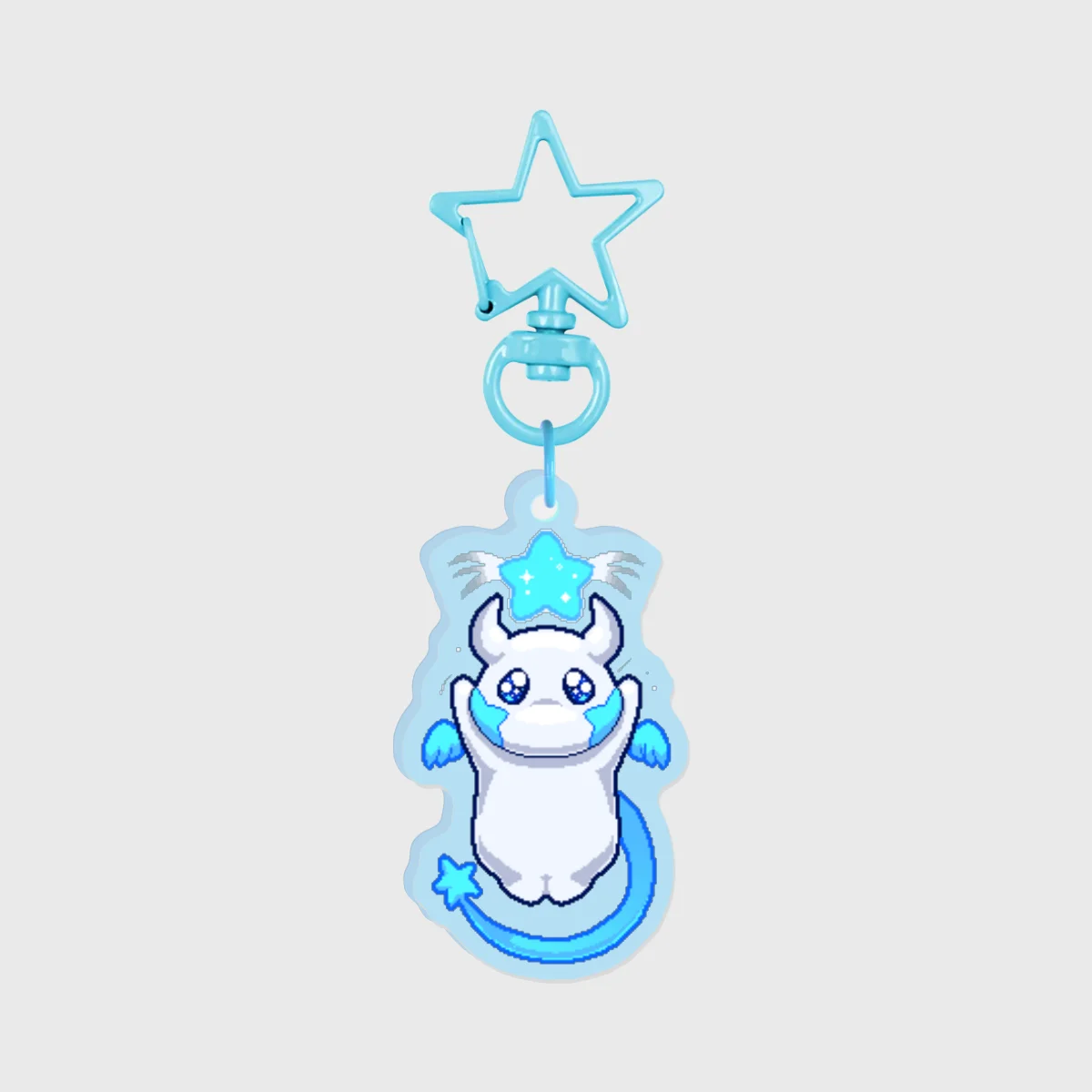 Pixel Bloop Keychain 3