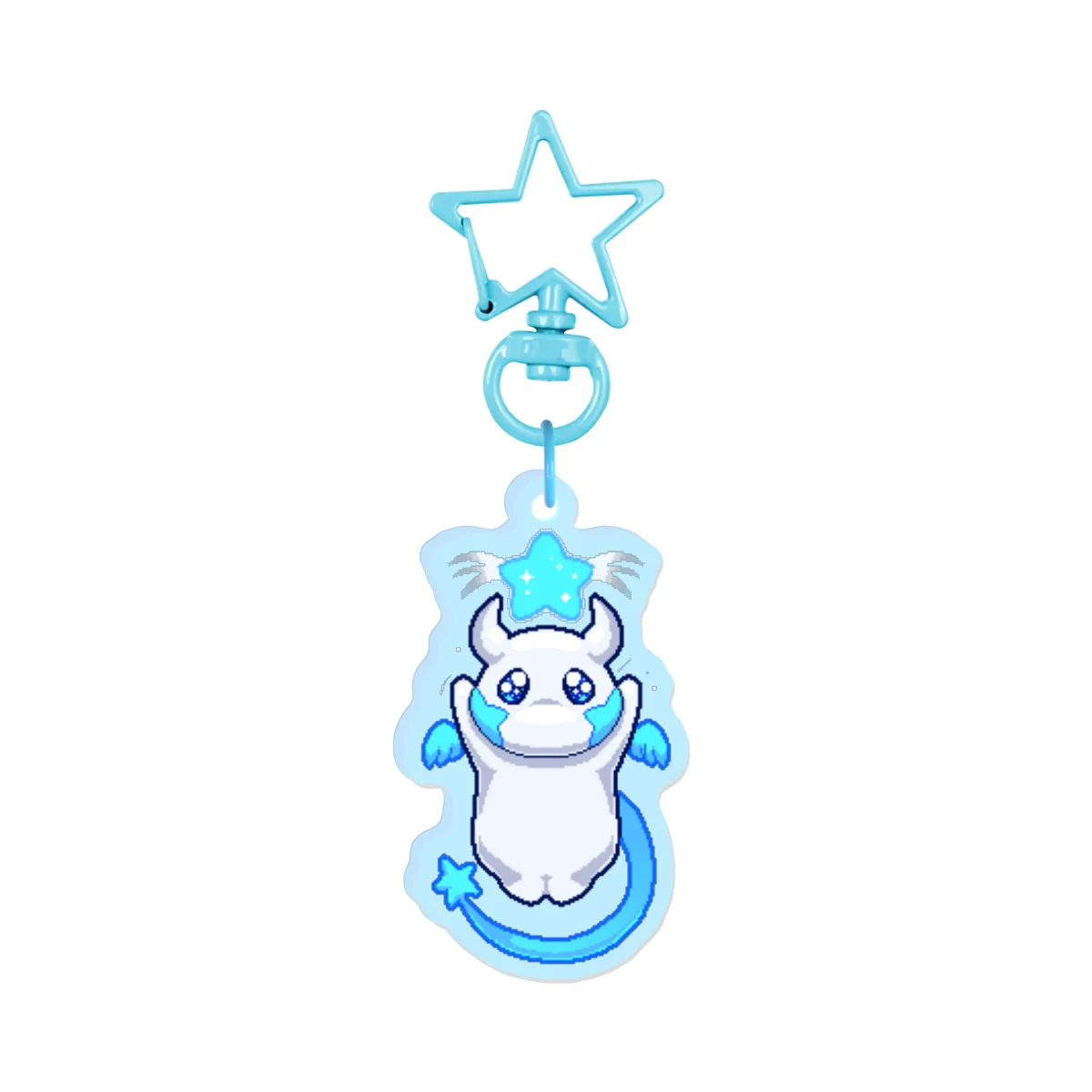 Pixel Bloop Keychain 4