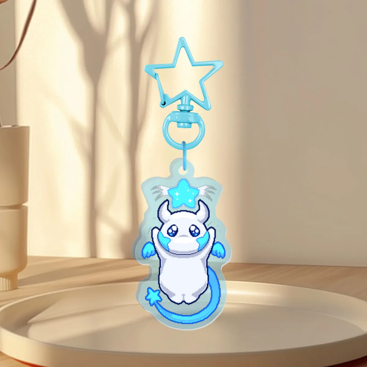 Pixel Bloop Keychain