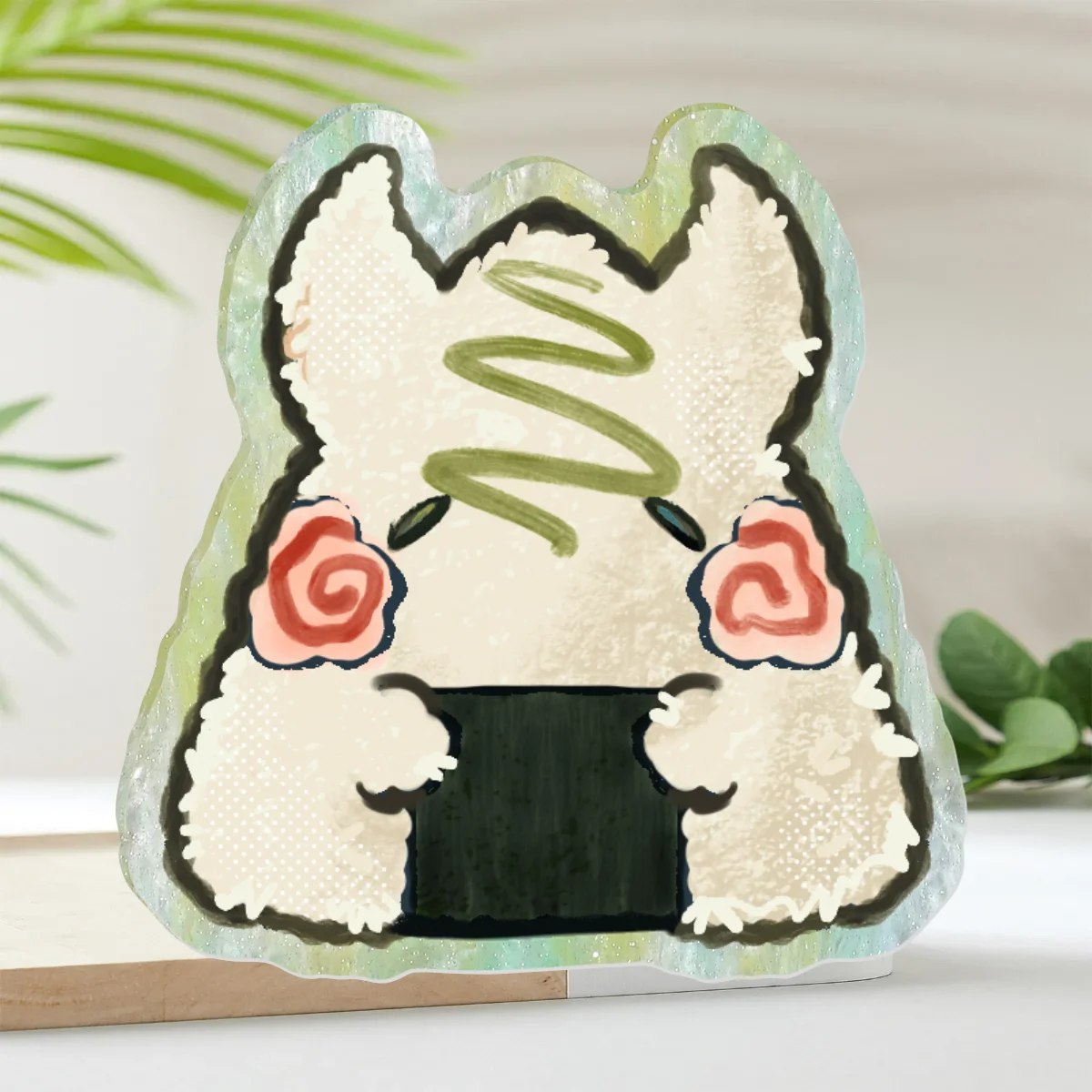 Onigiri Bloop Acrylic Pin 2