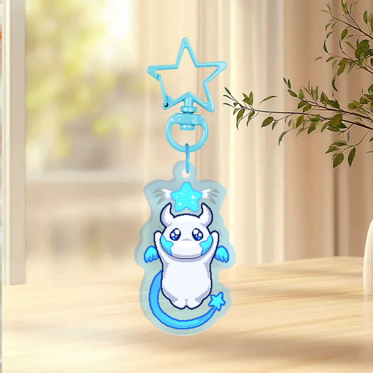 Pixel Bloop Keychain 6