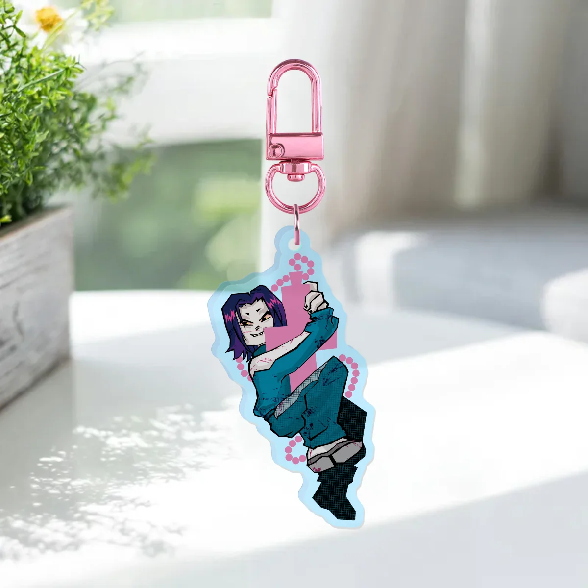 Namgyum Squid Games Colored Acrylic Keychains