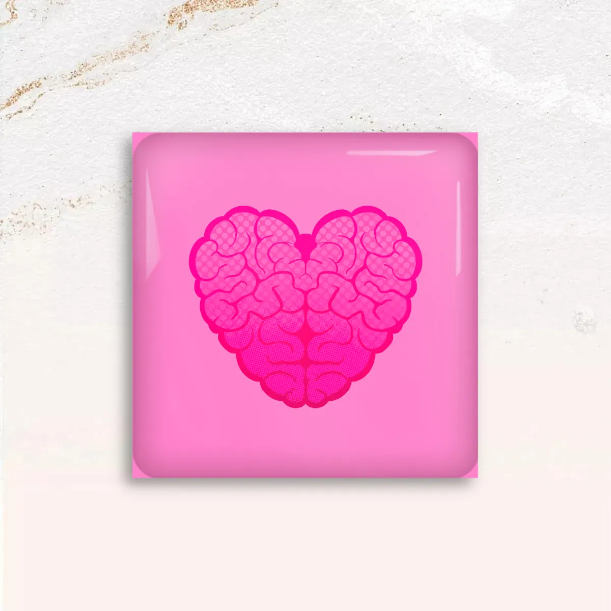Gore Brain Square Button
