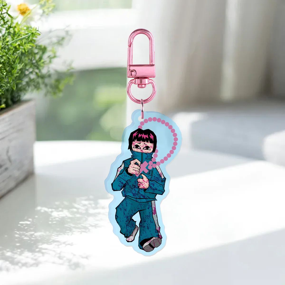 Minsu player 125 Colored Acrylic Keychains 6cm