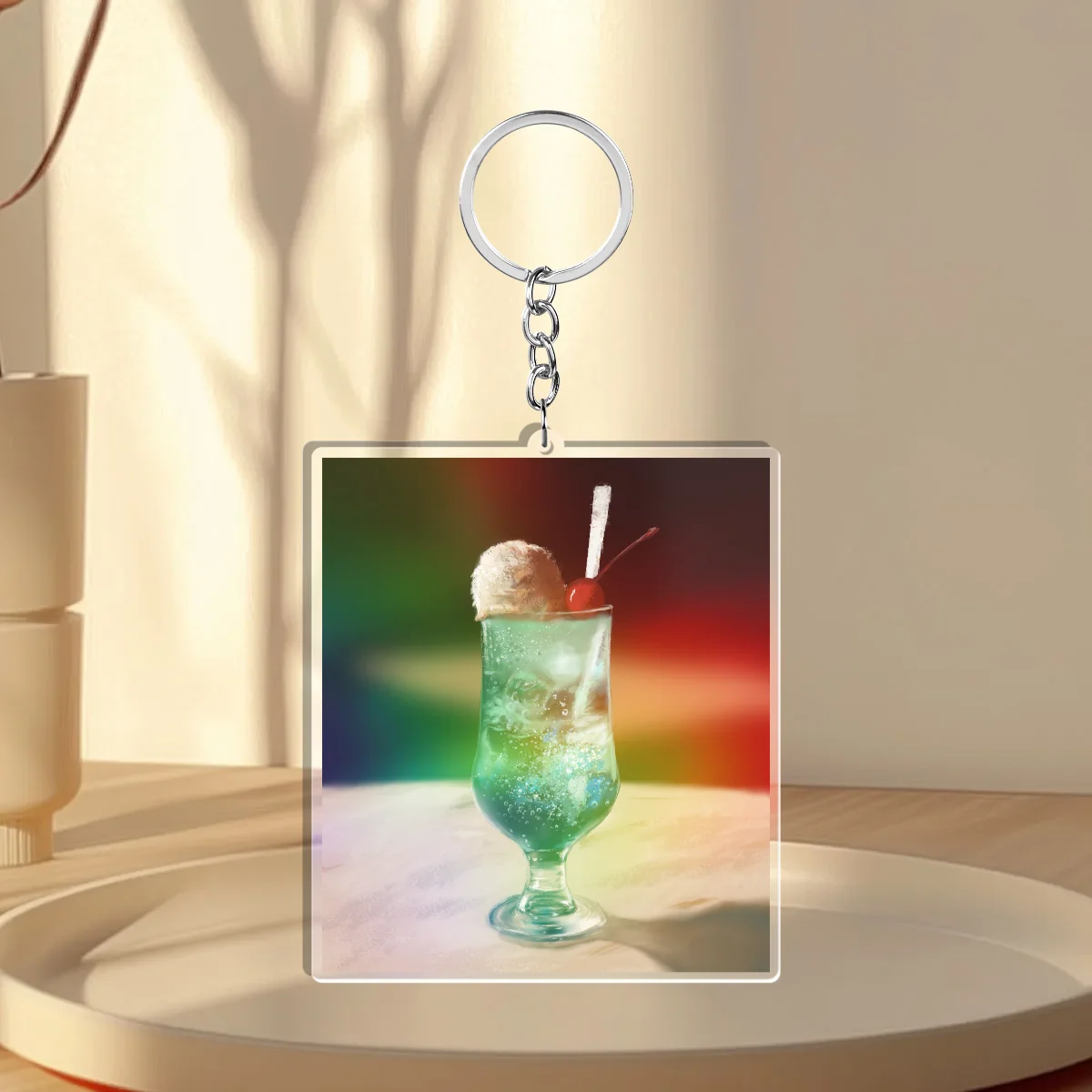Custom Holographic Keychain