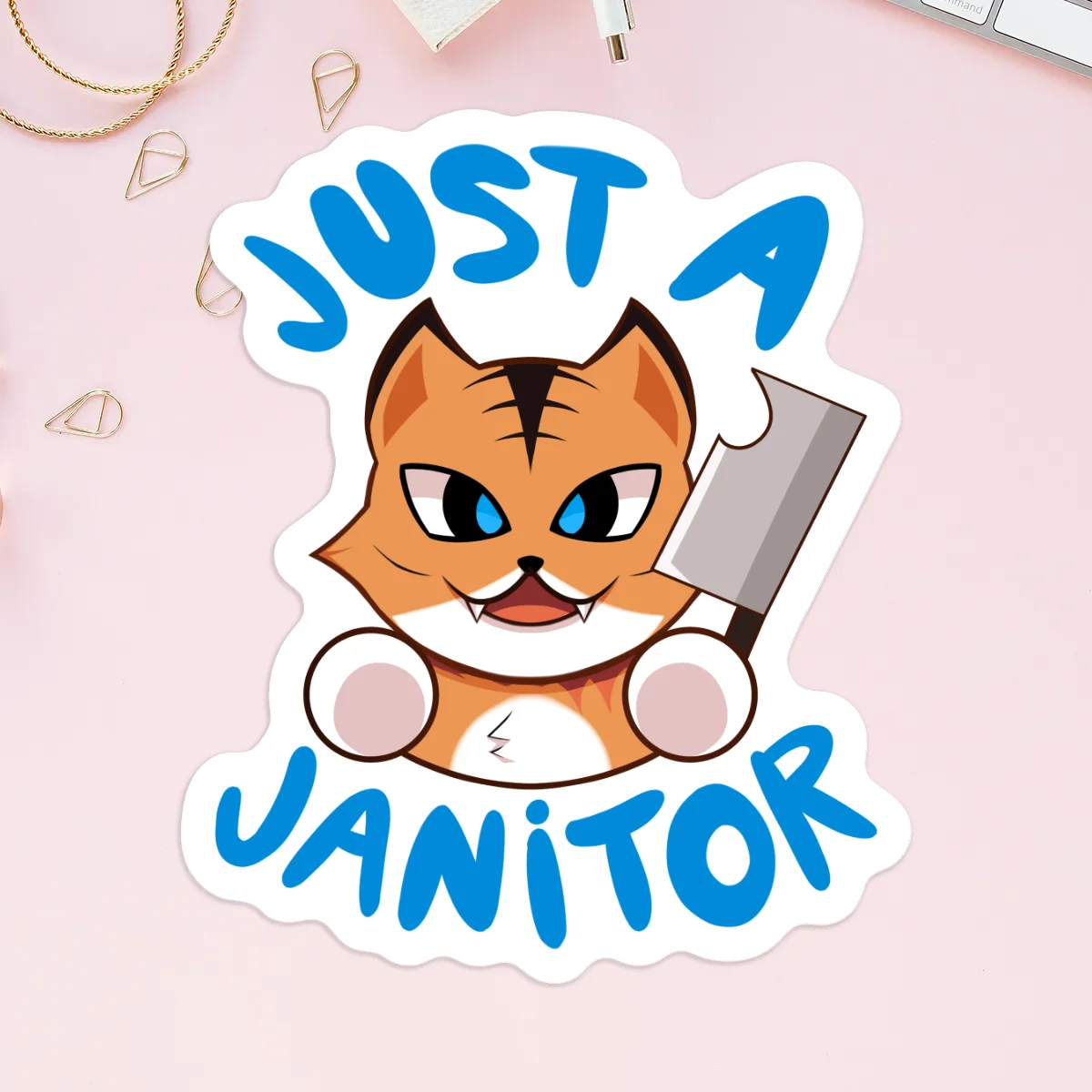 GSGW - Vinyl Sticker (Agent Choi Tiger)