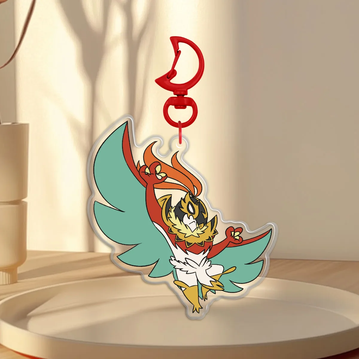 Mega Hawlucha Acrylic Keychain