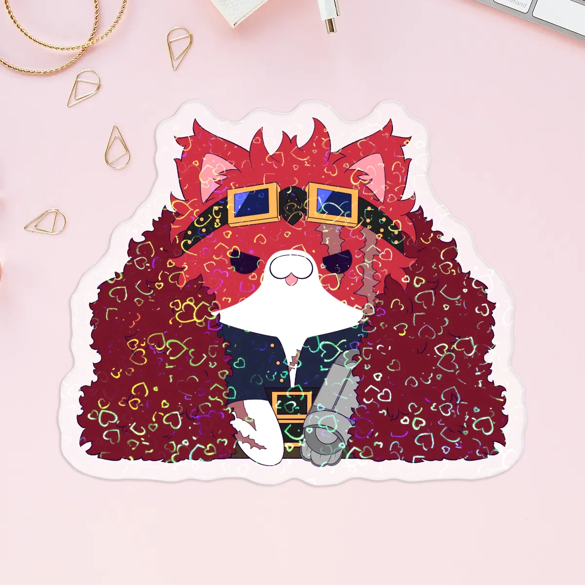 Kid Cat Sticker