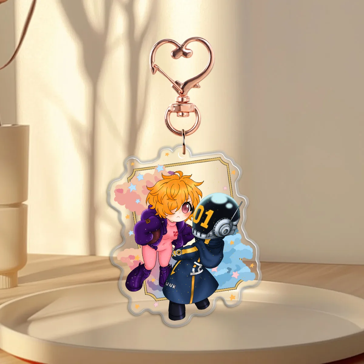Shaka & Lilith Keychain