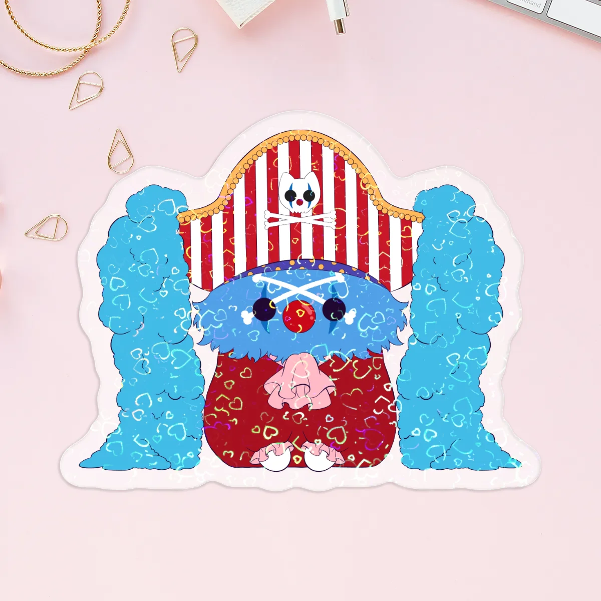 Buggy Cat Sticker