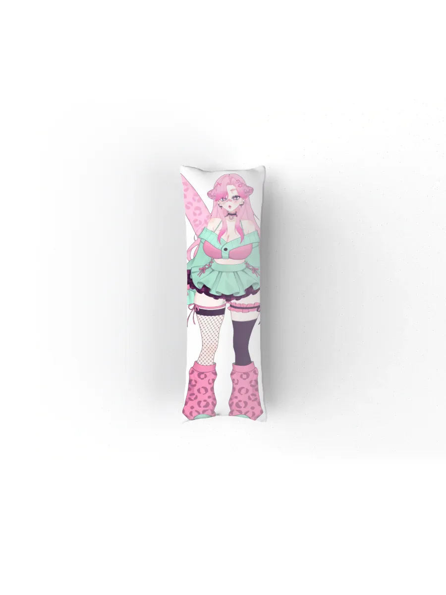 suzy's big cat energy - dakimakura | 2 sides  - silk + pillow core