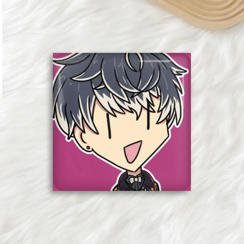 Momo - Square Badge