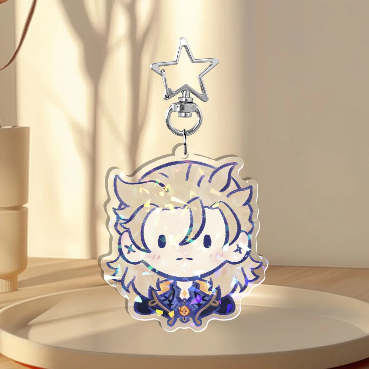 Albedo Holographic Keychain