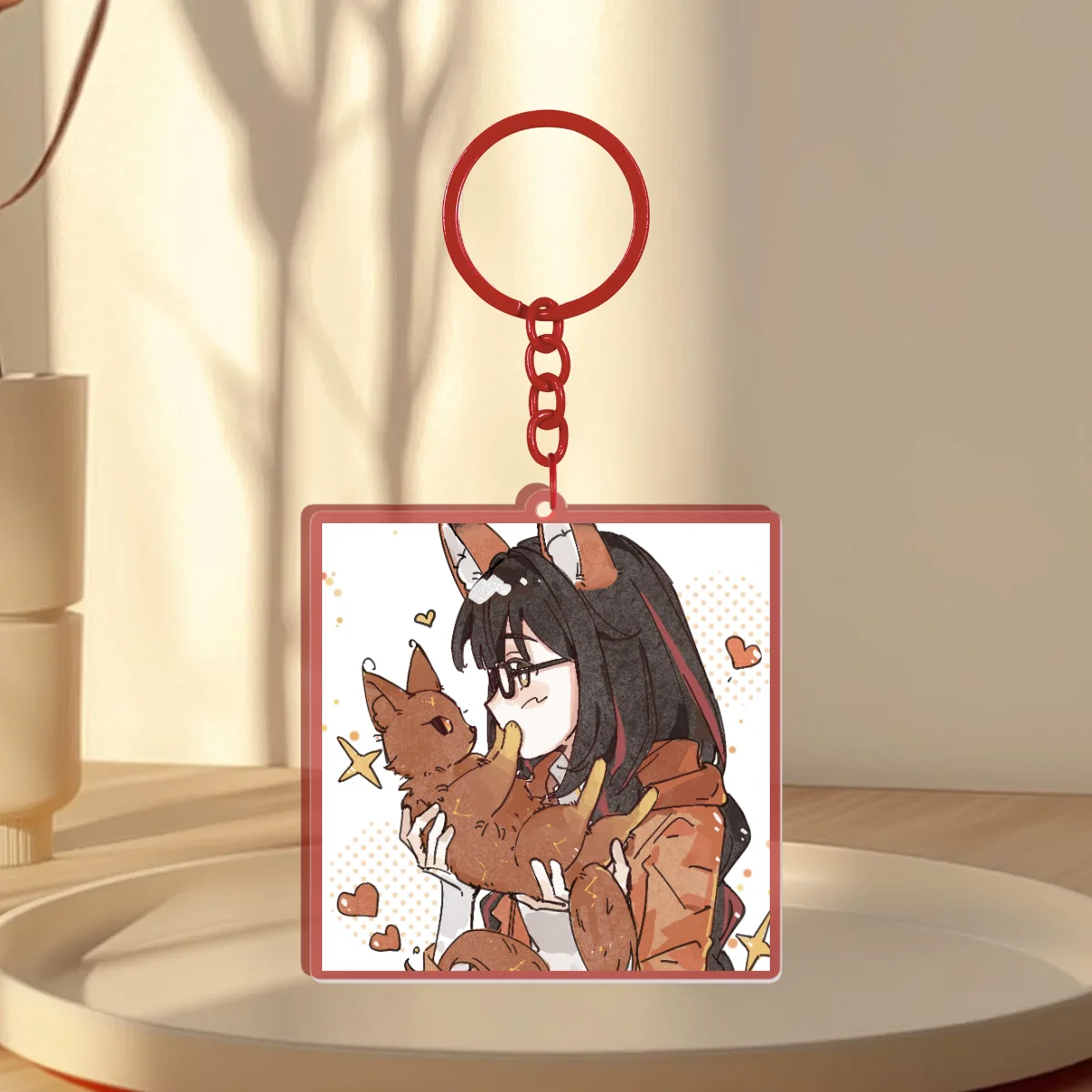 A Little Piece of the Autumn Realm Keychain