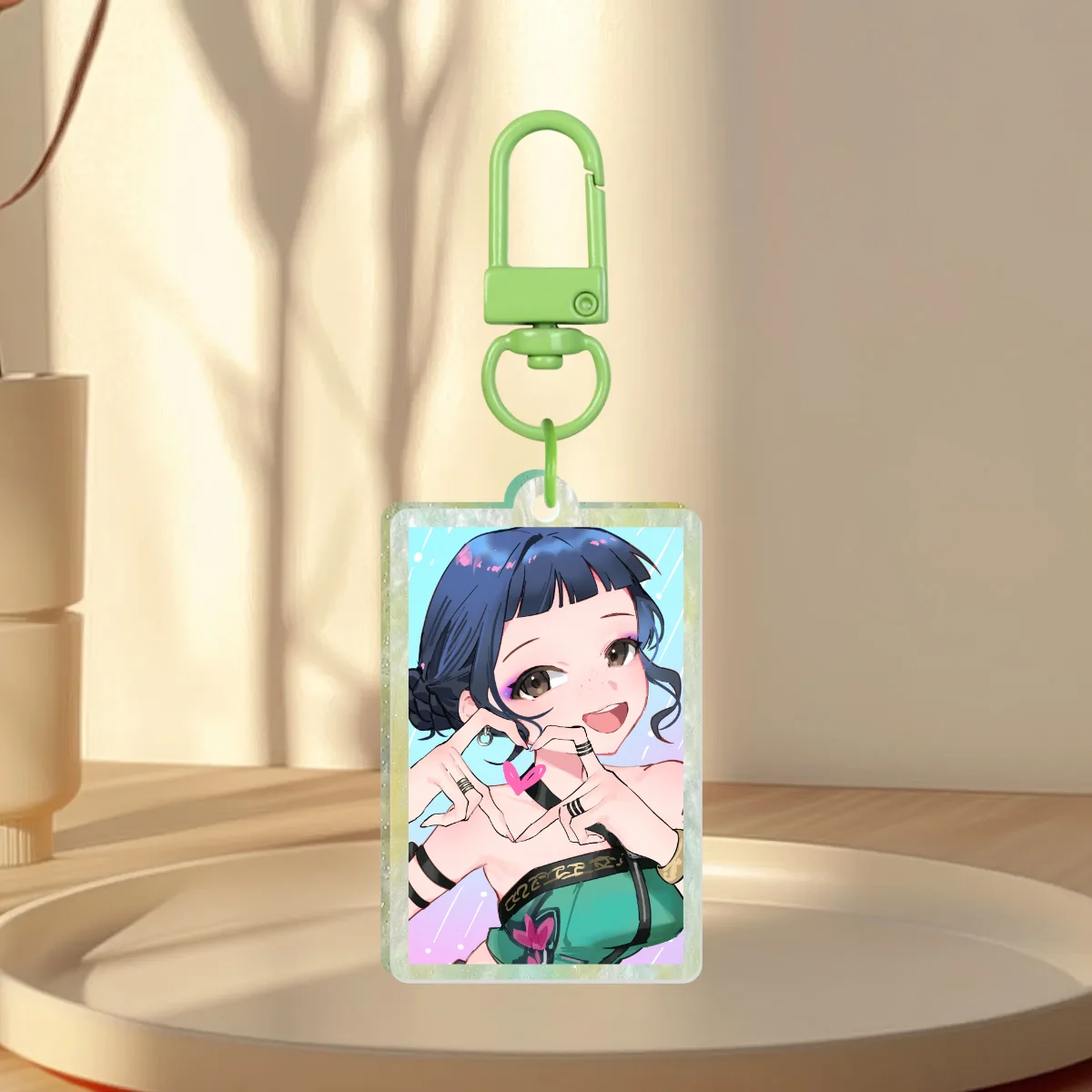 Zoey Pearl Acrylic Keychains