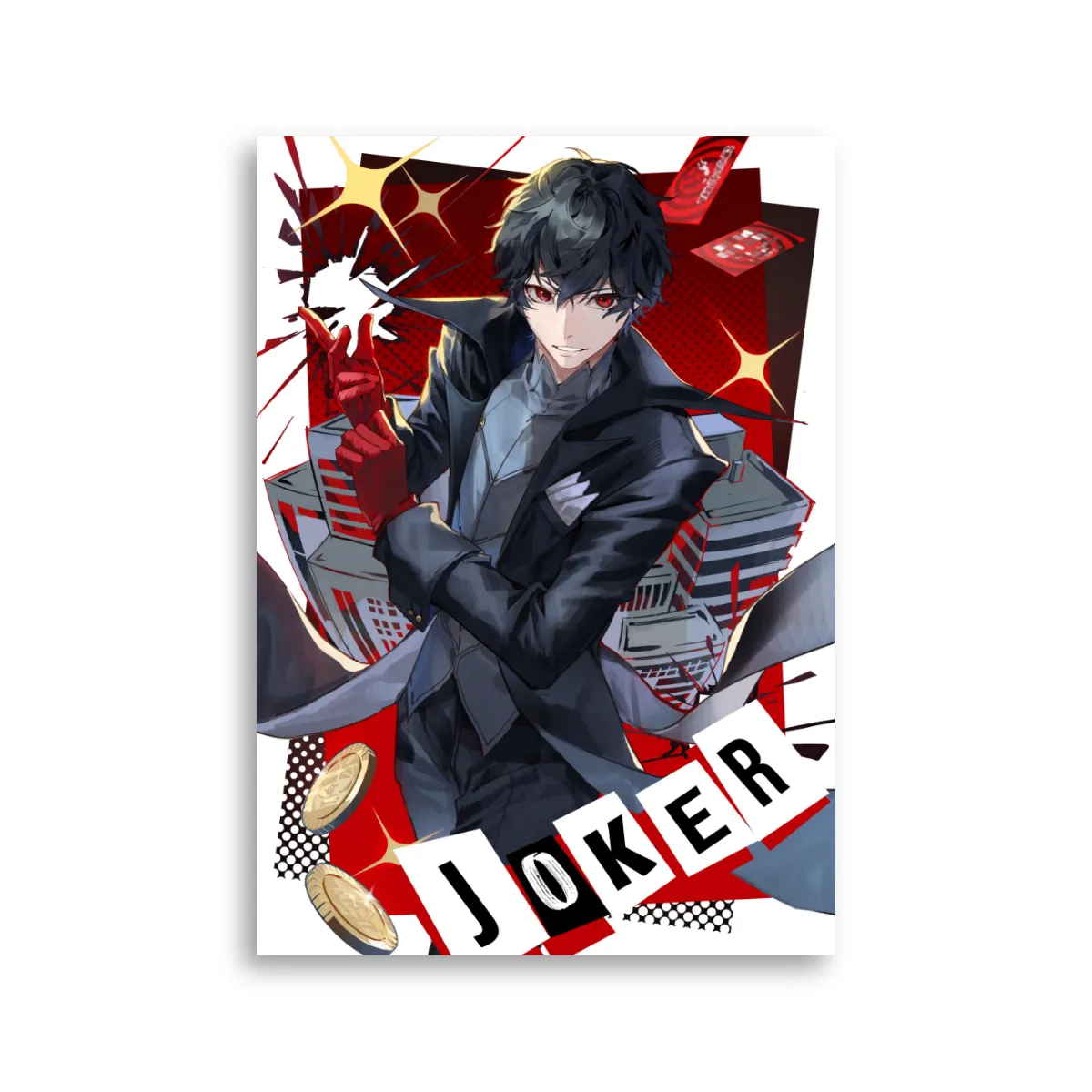 P5 Joker Poster Print
