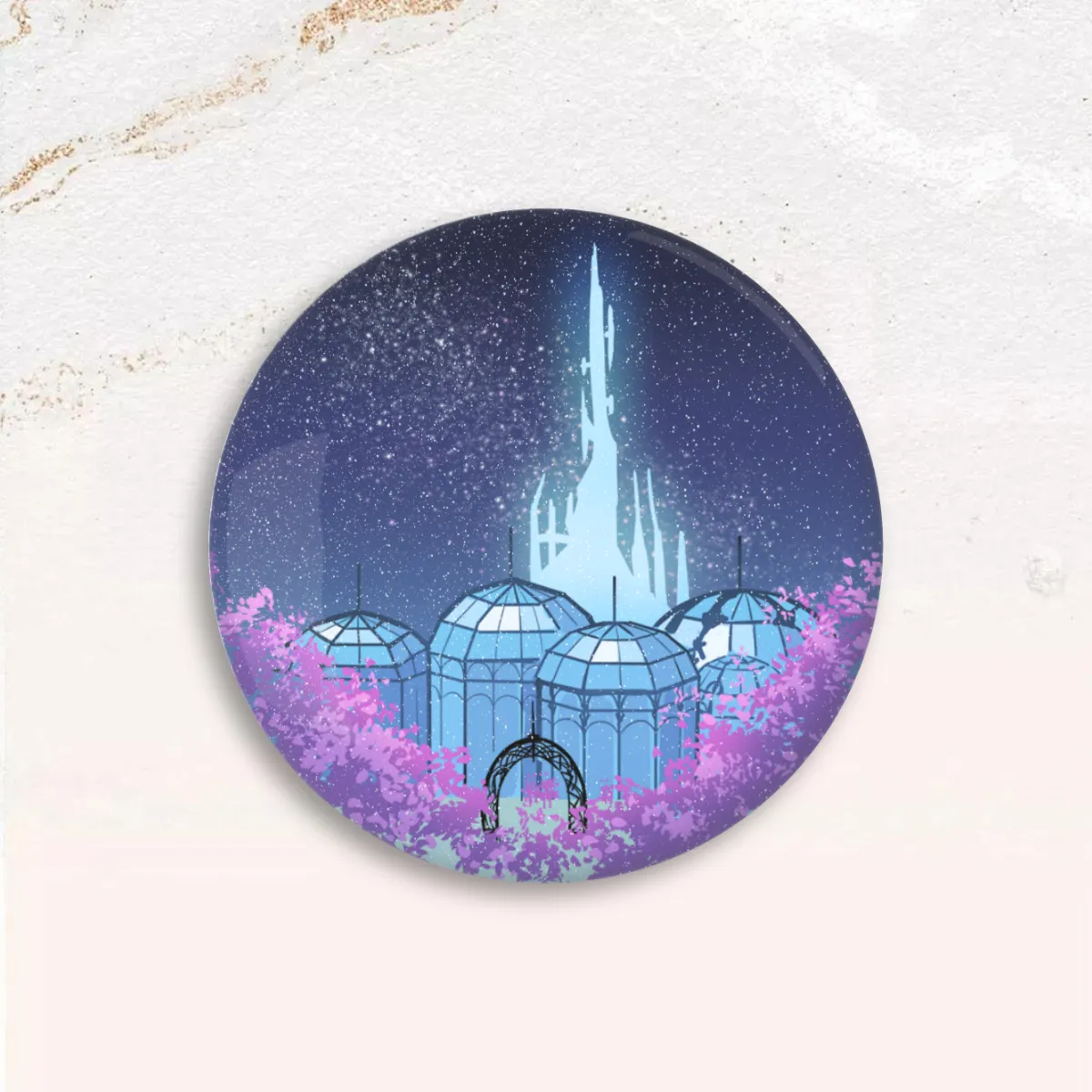 Crystarium Round Button Pins