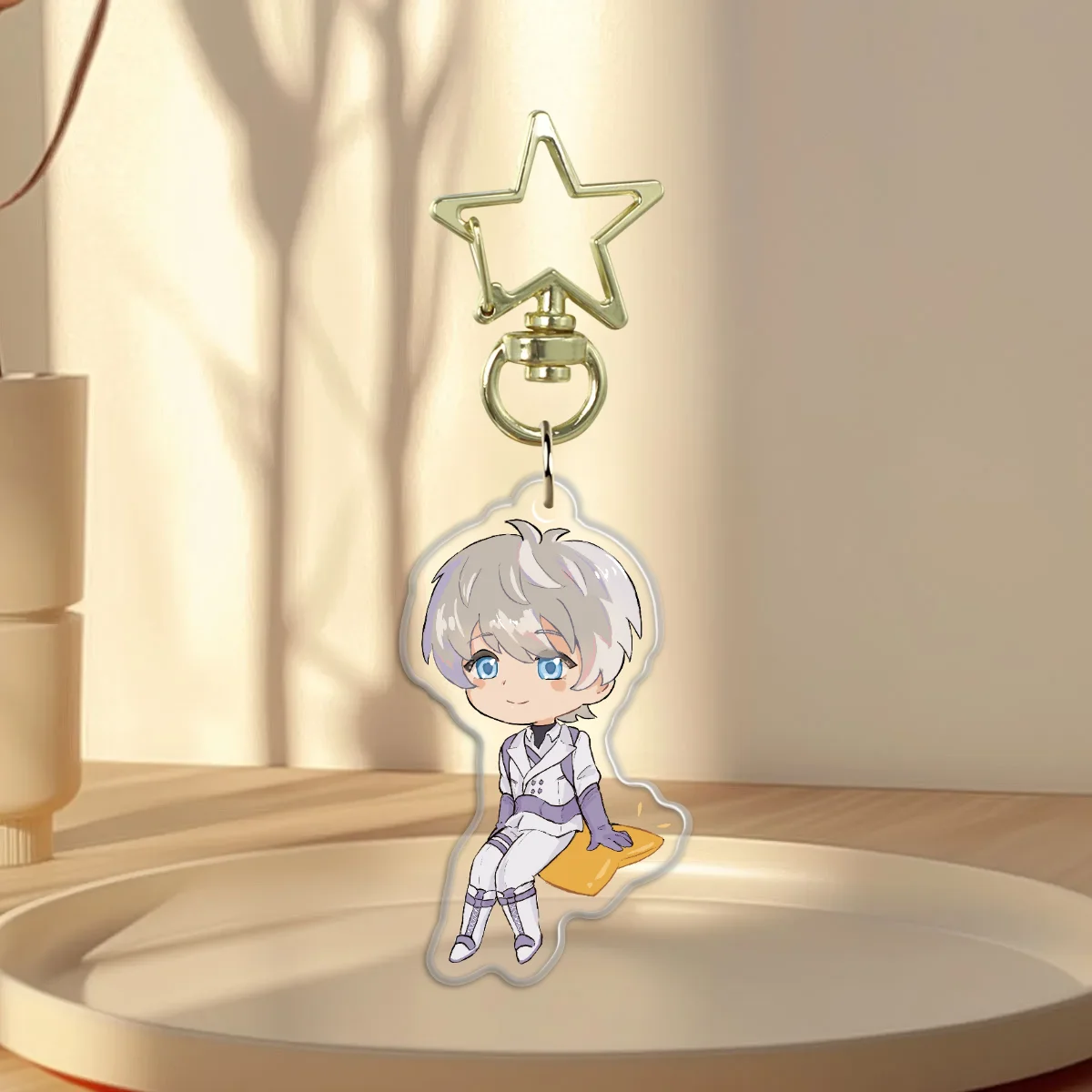 Chibi Xavier Epoxy Keychain