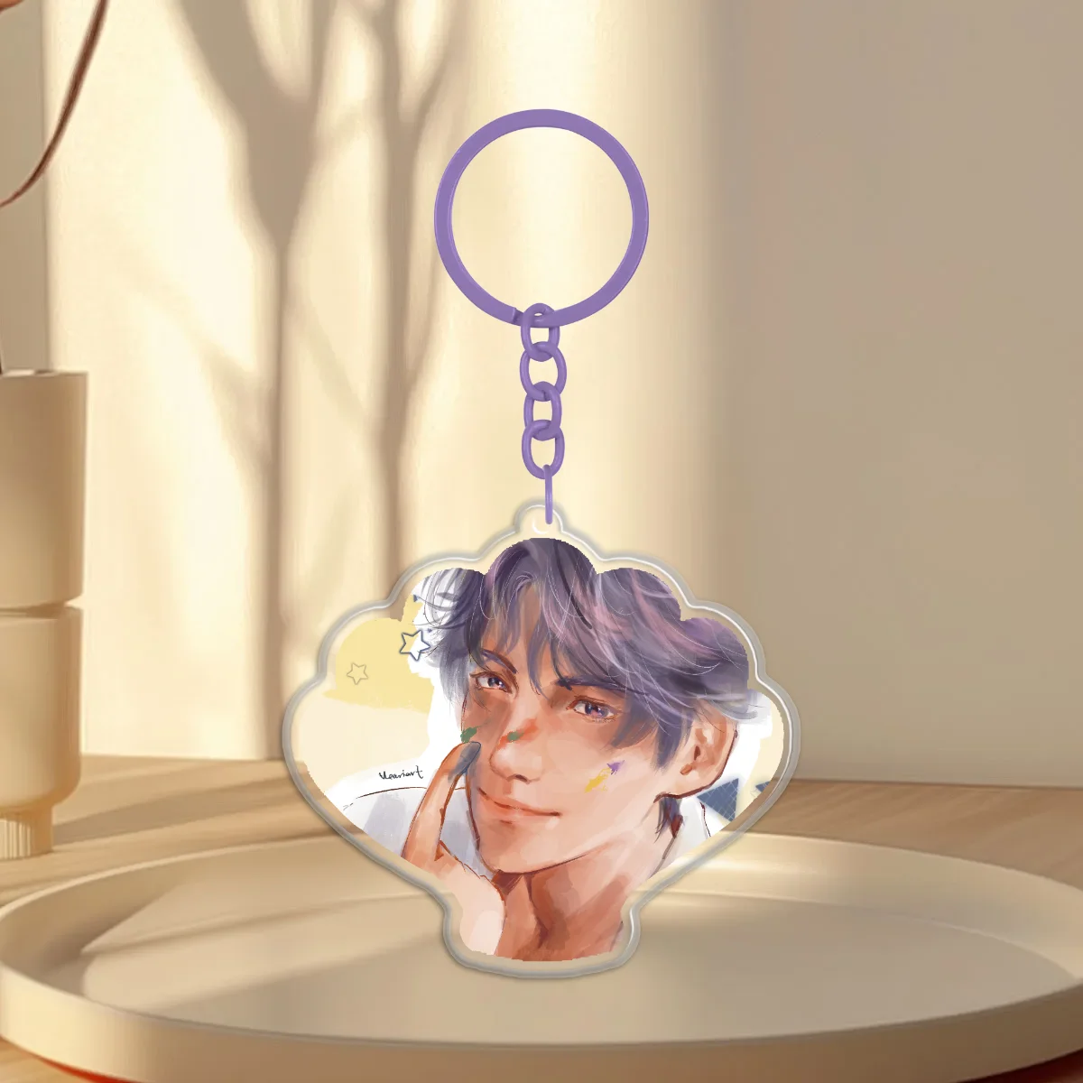 Rafayel Epoxy Keychain