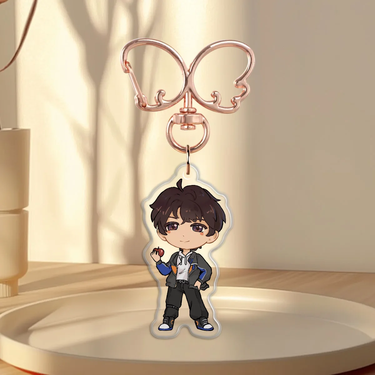 Chibi Caleb Epoxy Keychain
