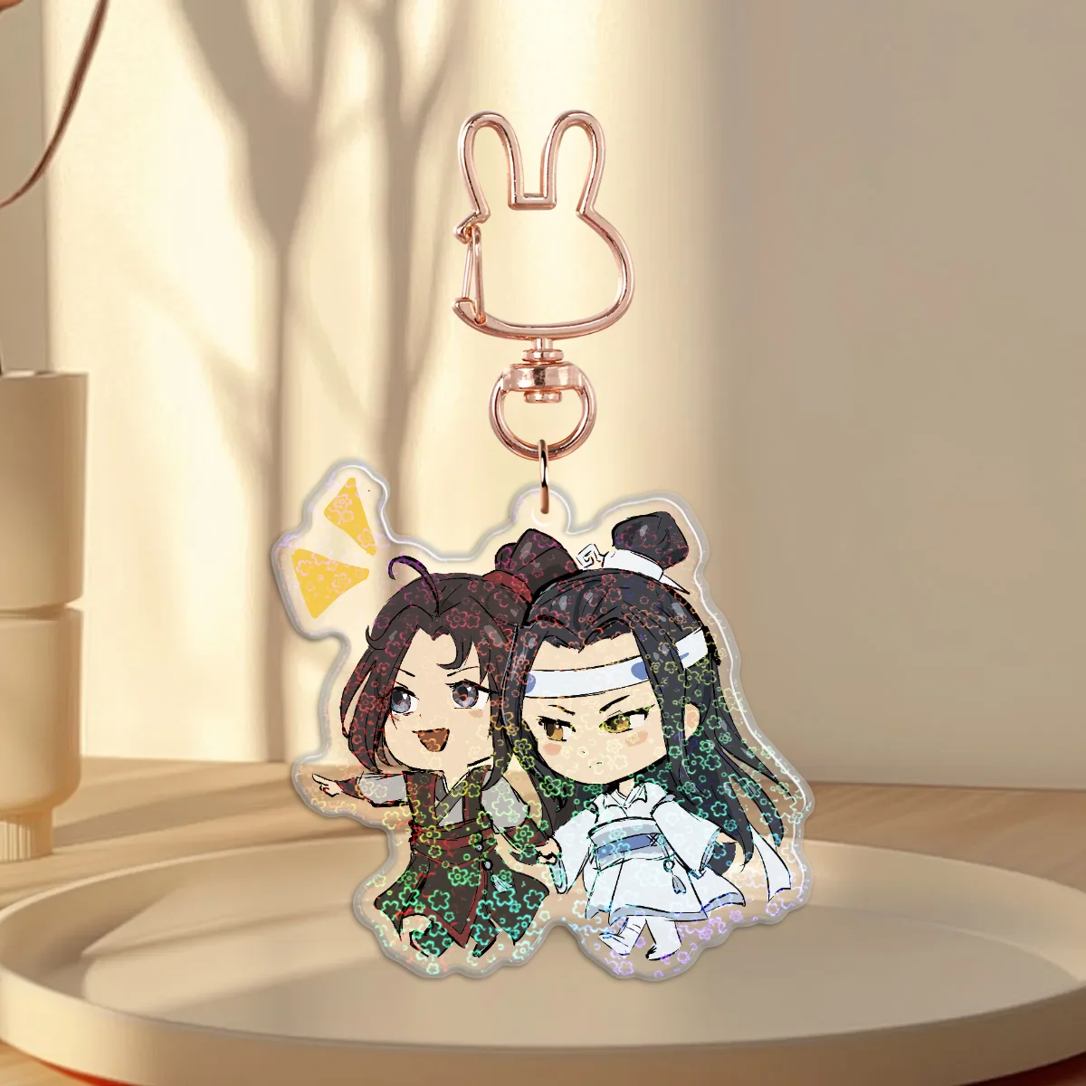 Wangxian Epoxy Holographic Keychain