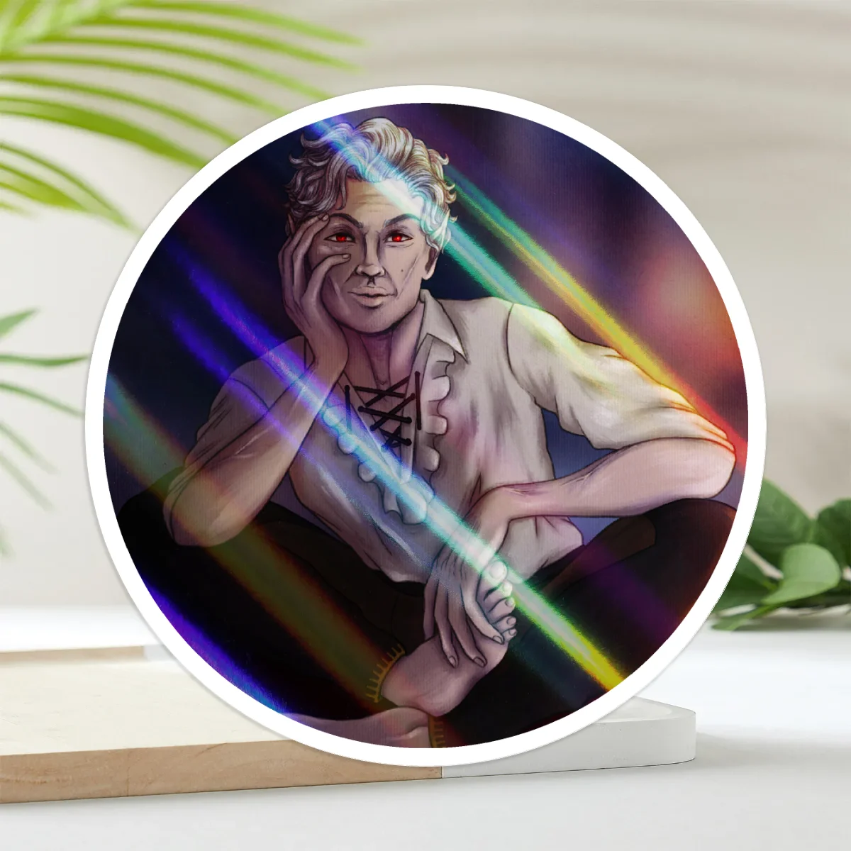 Astarion Vinyl Holographic Stickers