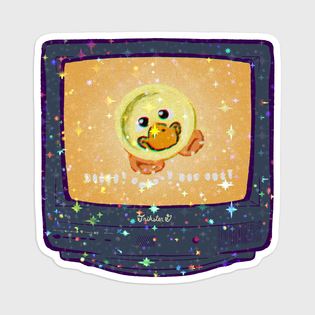 Quack, Quack! - Holographic Sticker